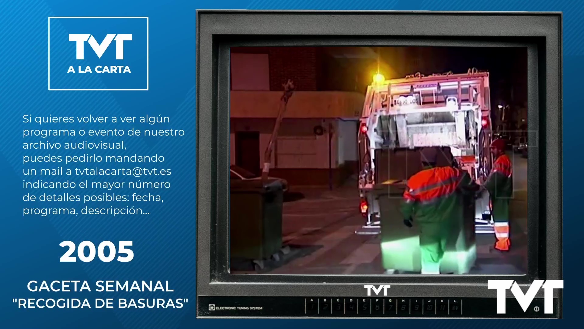 107 - Gaceta Semanal: Recogida de Basuras